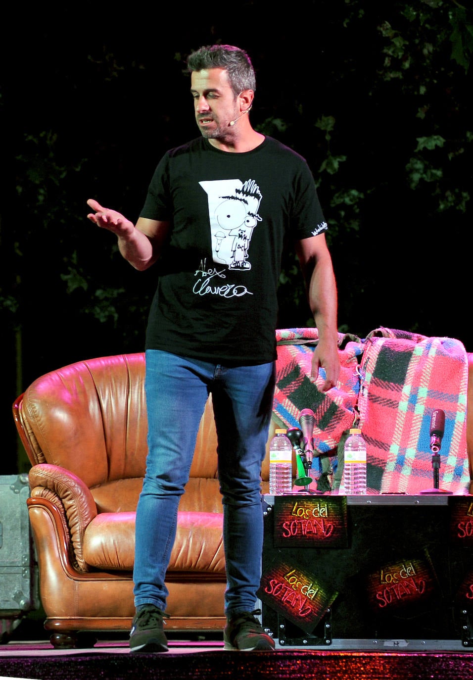 Fotos: Los del Sótano, en la plaza España de Santovenia de Pisuerga